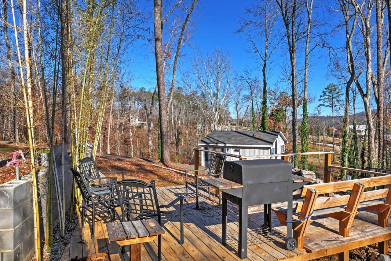 Paradise Cove Cabin With Boathouse And Dock Guntersville Exterior photo